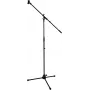 Omnitronic PRO sw mikrofona statīvs ar teleskopisku konsoli, melns 60005844