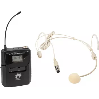 OMNITRONIC UHF-600 ķermeņa raidītājs 823-832/863-865 MHz 13063608