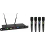 OMNITRONIC UHF-604 4 kanālu UHF bezvadu mikrofonu sistēma 520-554 MHz 13063605