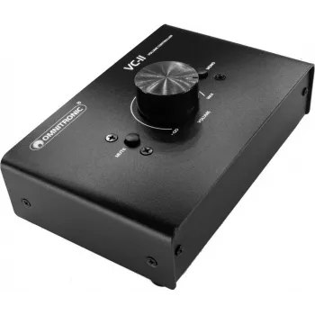 OMNITRONIC VC-11 Pasīvais skaļuma kontrolieris, Stereo RCA, Melns 10355796