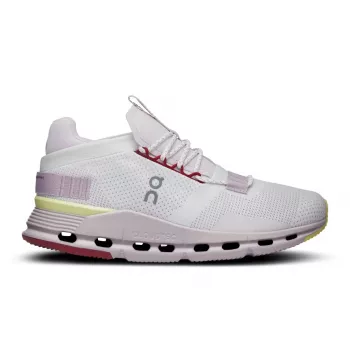 ON Cloudnova Undyed-White/Fade sieviešu dzīvesstila skriešanas apavi
