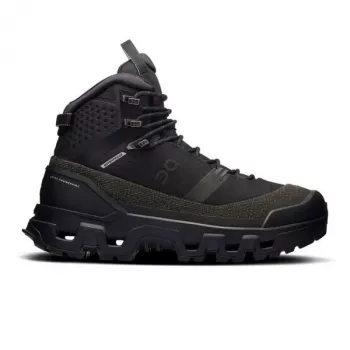 ON Cloudrock Trek Waterproof Vīriešu Pārgājienu Zābaki Melni