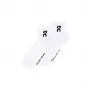 ON Logo Sock Mid 3P White