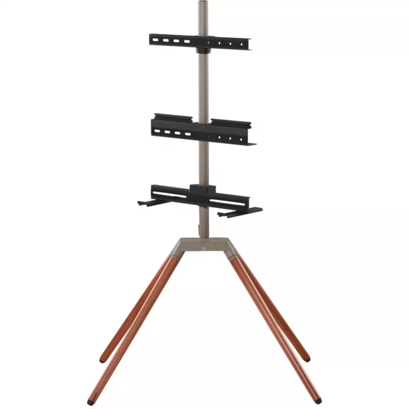 ONE FOR ALL universāls TV statīvs Quadpod 32-65 collu televizoriem, 30kg, VESA 400x400, melns