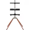 ONE FOR ALL universāls TV statīvs Quadpod 32-65 collu televizoriem, 30kg, VESA 400x400, melns