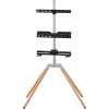 One for All Universal TV Stand Quadpod (Silver/Black)