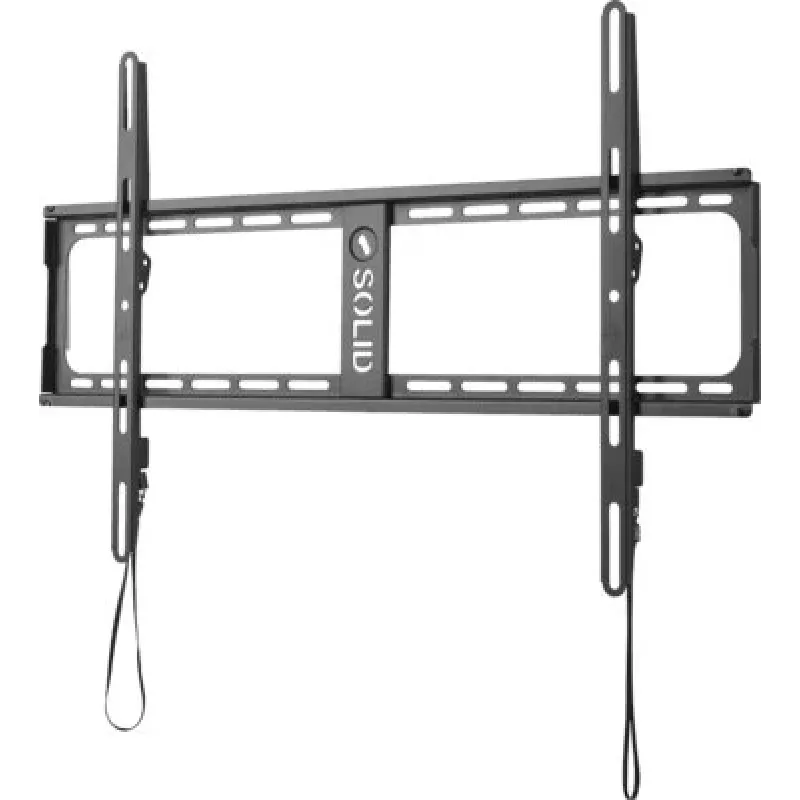 One For All WM4615 Solid FLAT Fixed TV Wall Mount 32-90 collu televizoriem, VESA 200x200 līdz 800x400, 100 kg ietilpība, Easy Lock & Release, melns