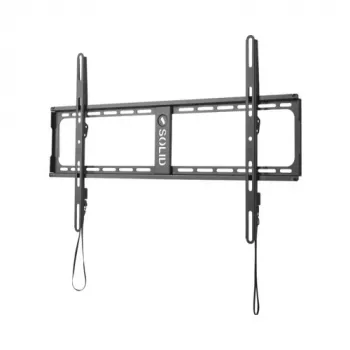 One For All WM4615 Solid FLAT Fixed TV Wall Mount 32-90 collu televizoriem, VESA 200x200 līdz 800x400, 100 kg ietilpība, Easy Lock & Release, melns