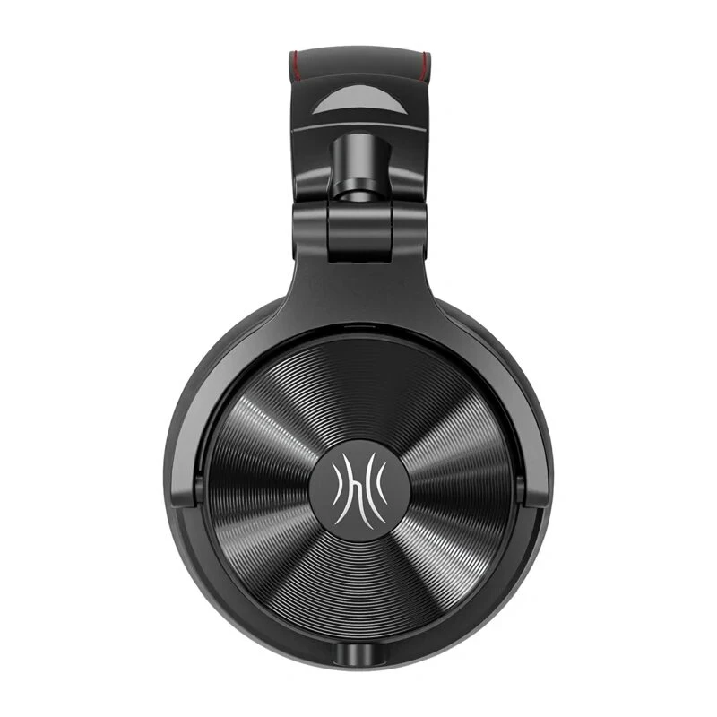 ONEODIO Studio Max 2 bezvadu austiņas, pāri ausīm, ar Bluetooth 5.2, 72 stundu akumulatoru, CVC 8.0 mikrofonu, salokāms dizains (melns)
