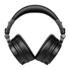ONEODIO Studio Max 2 bezvadu austiņas, pāri ausīm, ar Bluetooth 5.2, 72 stundu akumulatoru, CVC 8.0 mikrofonu, salokāms dizains (melns)