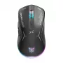 ONIKUMA CW917 2.4G bezvadu + vadu spēļu pele (Melna)