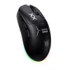 ONIKUMA DM03 RGB Gaming Mouse – Vadu optiskā pele ar 6400 DPI, 7 programmējamām pogām, labās rokas ergonomisks dizains, melna