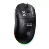 ONIKUMA DM03 RGB Gaming Mouse – Vadu optiskā pele ar 6400 DPI, 7 programmējamām pogām, labās rokas ergonomisks dizains, melna