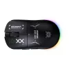 ONIKUMA DM03 RGB Gaming Mouse – Vadu optiskā pele ar 6400 DPI, 7 programmējamām pogām, labās rokas ergonomisks dizains, melna