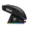 ONIKUMA DM07 RGB spēļu pele melna 6400 DPI vadu optiskā 7 pogas
