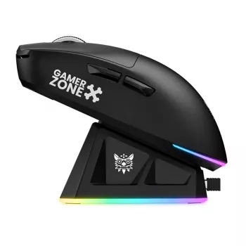 ONIKUMA DM07 RGB spēļu pele melna 6400 DPI vadu optiskā 7 pogas