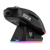 ONIKUMA DM07 RGB spēļu pele melna 6400 DPI vadu optiskā 7 pogas