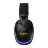 ONIKUMA GT805 Vadu spēļu austiņas ar RGB LED, 50mm draiveriem, elastīgu mikrofonu (melna)