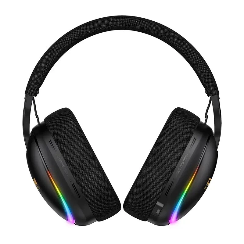 ONIKUMA GT805 Vadu spēļu austiņas ar RGB LED, 50mm draiveriem, elastīgu mikrofonu (melna)
