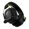 ONIKUMA GT888 spēļu austiņas (melnas) - vadu pārgalvas RGB austiņas ar 50mm draiveriem, 3,5mm un USB