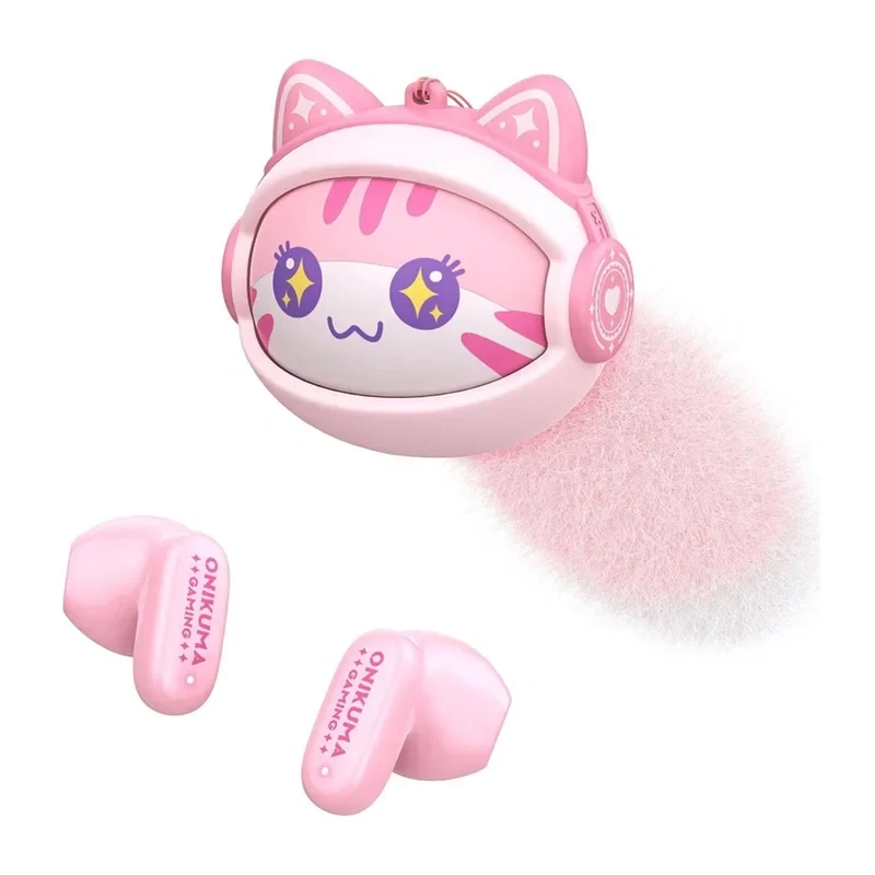 ONIKUMA TX603 TWS Bluetooth austiņas Rozā