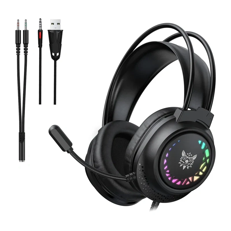 ONIKUMA X92 Gaming austiņas (Melna)