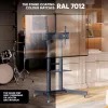 ONKRON TS1571-G mobilais TV statīvs 32–75 collu televizoriem, 50 kg kravnesība, grafīta krāsa, regulējams augstums