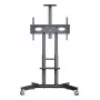 ONKRON TS1571-G mobilais TV statīvs 32–75 collu televizoriem, 50 kg kravnesība, grafīta krāsa, regulējams augstums