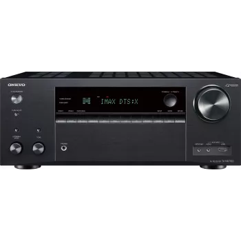 Onkyo TX-NR7100M2 9.2 AV tīkla uztvērējs 8K THX Wi-Fi Bluetooth Atmos Sonos sertificēts, melns