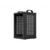 Open Rack 10 9U 280x300 melns pie sienas stiprināms atvērta rāmja statīvs