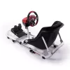 Oplite 104318 Racing Cockpit – Sim Racing šasija ar regulējamiem stūres un pedāļu stiprinājumiem