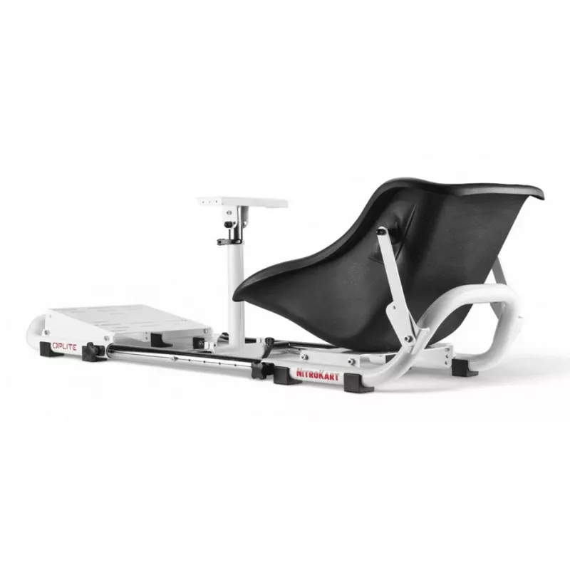 Oplite 104318 Racing Cockpit – Sim Racing šasija ar regulējamiem stūres un pedāļu stiprinājumiem