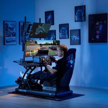 Oplite Cockpit Chassis R8 Fury melns mazumtirdzniecības kravas piegāde