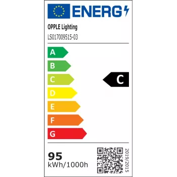 OPPL LED Highbay P6 95W 840 vēsi balts IP65 aptumšojams augstā plaukta gaismeklis