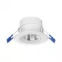 OPPLE Chiara LED iebūvējamais prožektors 6W 2700K silta balta 36° balts