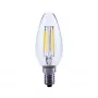 OPPLE Filament 4-40W/827 E14 sveces LED spuldze 470lm caurspīdīga 2700K silti balta