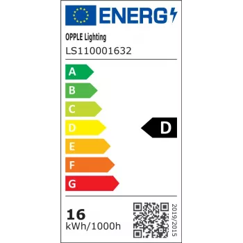 OPPLE LED padziļinātais prožektors S-E2 apaļš 200mm 18W izvēlams 3000K/4000K balts