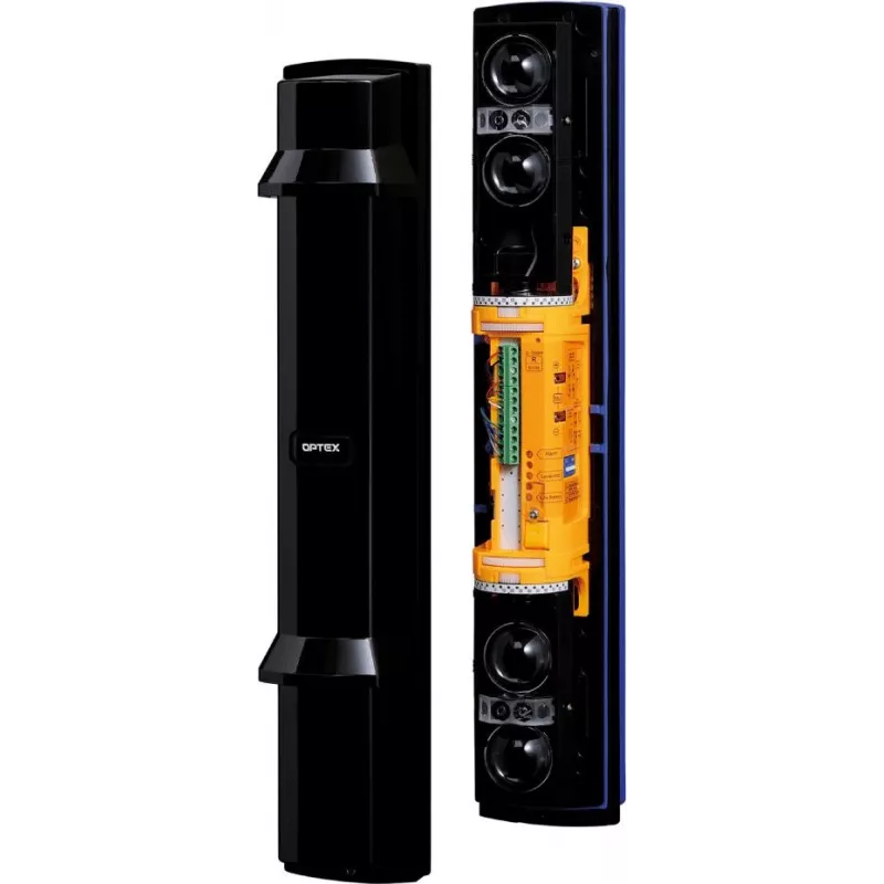 OPTEX SL-200QN(C) Smart Line 4-Staru Infrasarkanais Barjeras Detektors Āra Drošībai, 60m Darbības Rādiuss