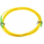 OPTIX vienmodu 9/125 Simpleksa šķiedras savienojuma vads, 3m, SC/APC uz SC/APC, 3.0mm LSZH dzeltens