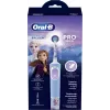 Oral-B Vitality PRO Kids Frozen elektriskā zobu birste bērniem, uzlādējama, 2 režīmi, 1 birstes galviņa, zila