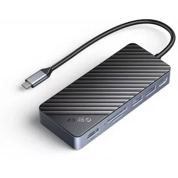 ORICO USB-C Docking Station ar M.2 diska nodalījumu, 10 Gbps, HDMI 4K 60Hz
