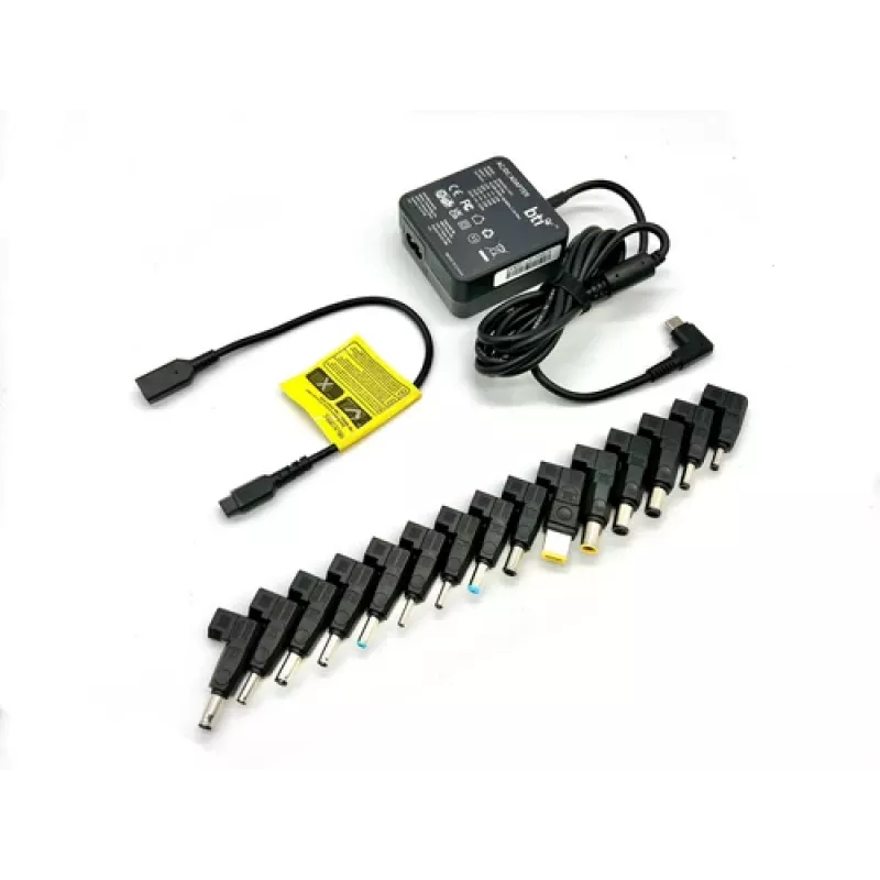 ORIGIN STORAGE 65W Universal AC Adapter with 8 Interchangeable Tips