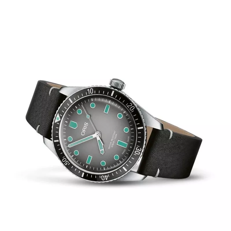 ORIS Aquis Date 40mm Automātisks Zils Ciparnīca Nerūsējošā Tērauda Rokassprādze Vīriešu Pulkstenis 40530752089