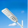 ORLLO 400W saules LED ielu lampa ar 28W paneli, kustības sensoru un tālvadību, 2713LM, 6500K