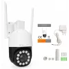 ORLLO TZ11 4K 8MP PTZ IP kamera ar Wi-Fi un 4G LTE, Tuya Smart, Pan-Tilt, āra novērošanai