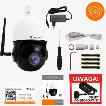 ORLLO Z10 āra PTZ IP WiFi kamera 4MP 18x tālummaiņa