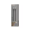 ORSEN S53 USB-C to USB-C kabelis 3A 1m Melns