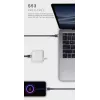 ORSEN S53 USB-C to USB-C kabelis 3A 1m Melns