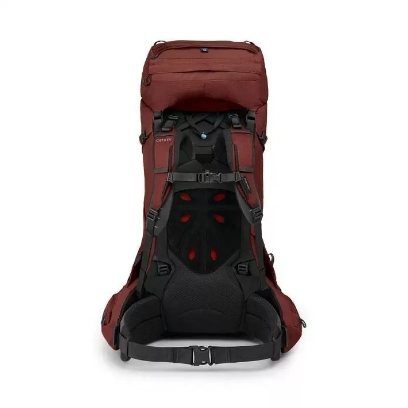 Osprey Aether 65 pārgājienu mugursoma S/M Granāt sarkana