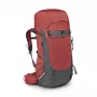Osprey Tempest™ 44 Sieviešu pārgājienu mugursoma Red Pampas/Coal Grey